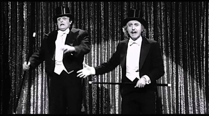 Puttin on the Ritz, er, theme